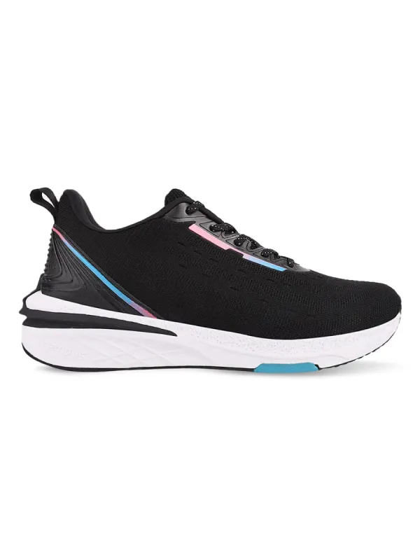 CAMP HANK Black Men's Running Shoes sold by Campus Shoes
