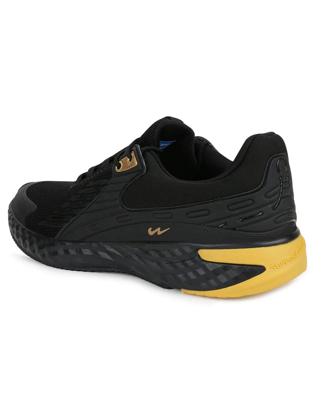 ROCKET PRO Black Men's Sports Shoes sold by Campus Shoes product image thumbnail 3