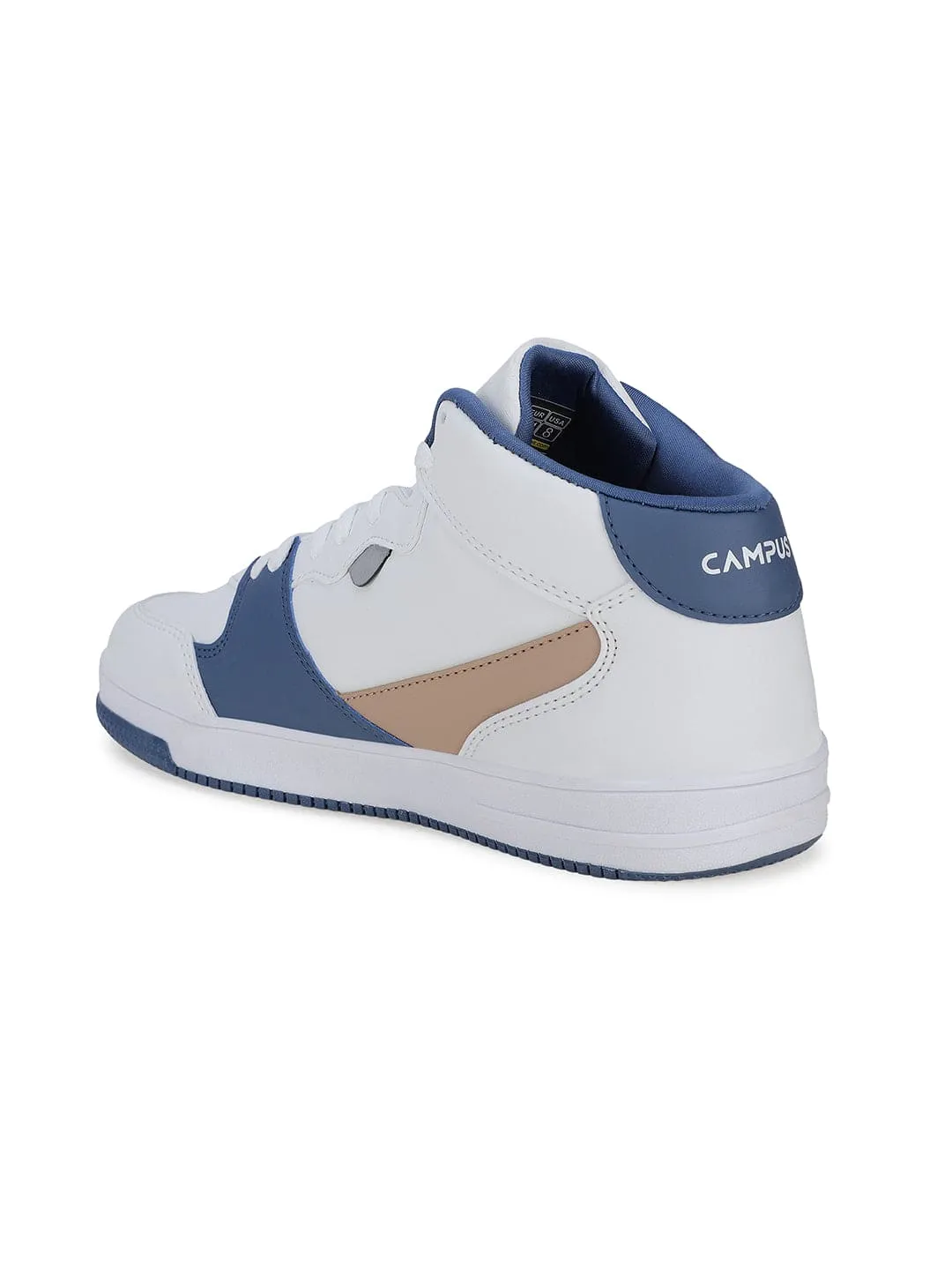 OG-09 White Men's Sneakers sold by Campus Shoes product image thumbnail 3