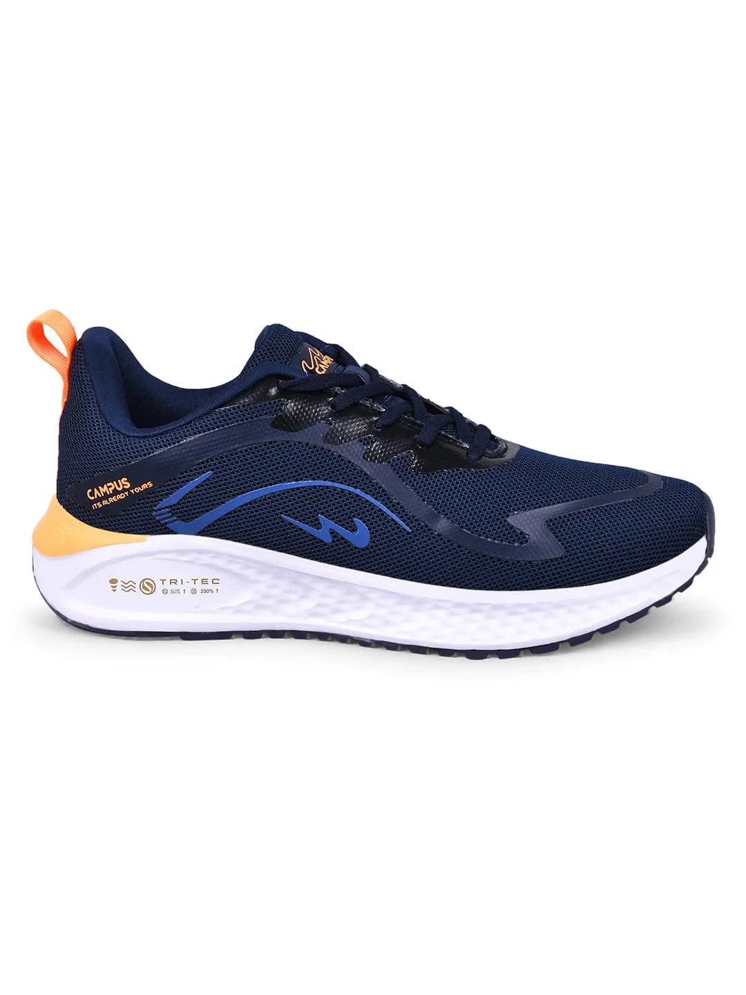 CAMP DRIFTER Navy Men's Running Shoes sold by Campus Shoes