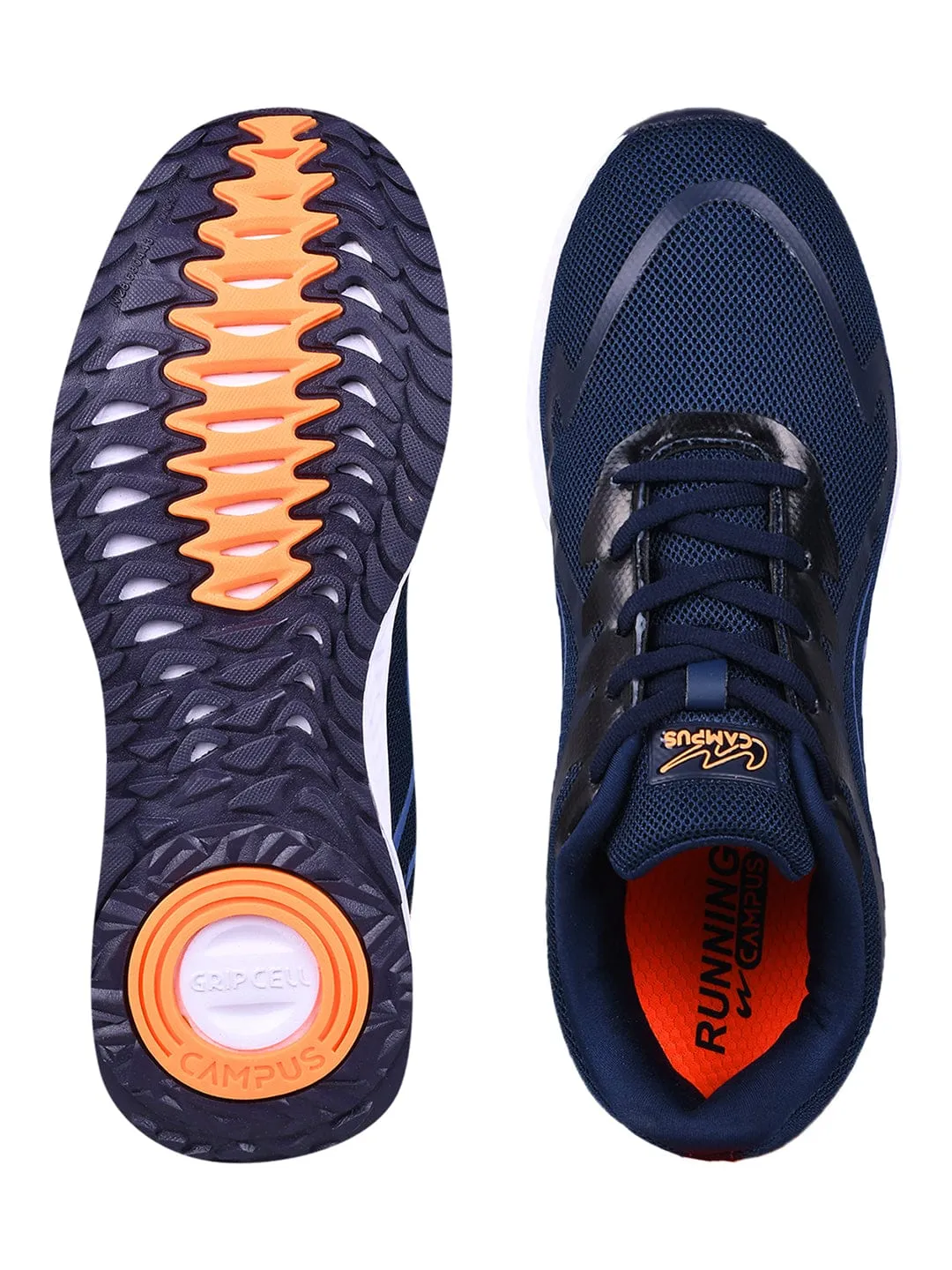 CAMP DRIFTER Navy Men's Running Shoes sold by Campus Shoes product image thumbnail 4