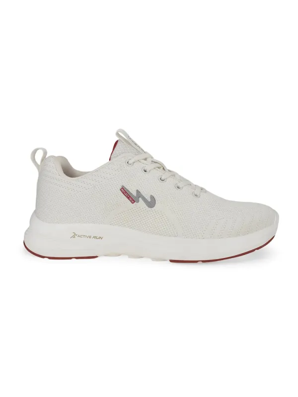 KEN White Men's Sports Shoes sold by Campus Shoes
