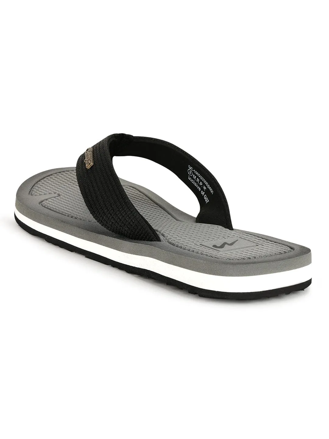 GC-1005B Grey Men's Flip Flops sold by Campus Shoes product image thumbnail 3