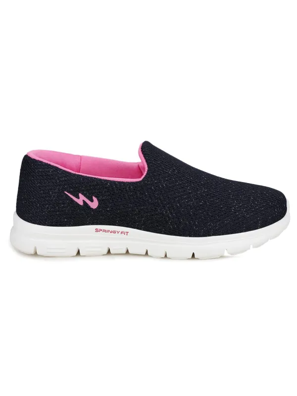 ZOE PLUS Navy Women's Walking Shoes sold by Campus Shoes