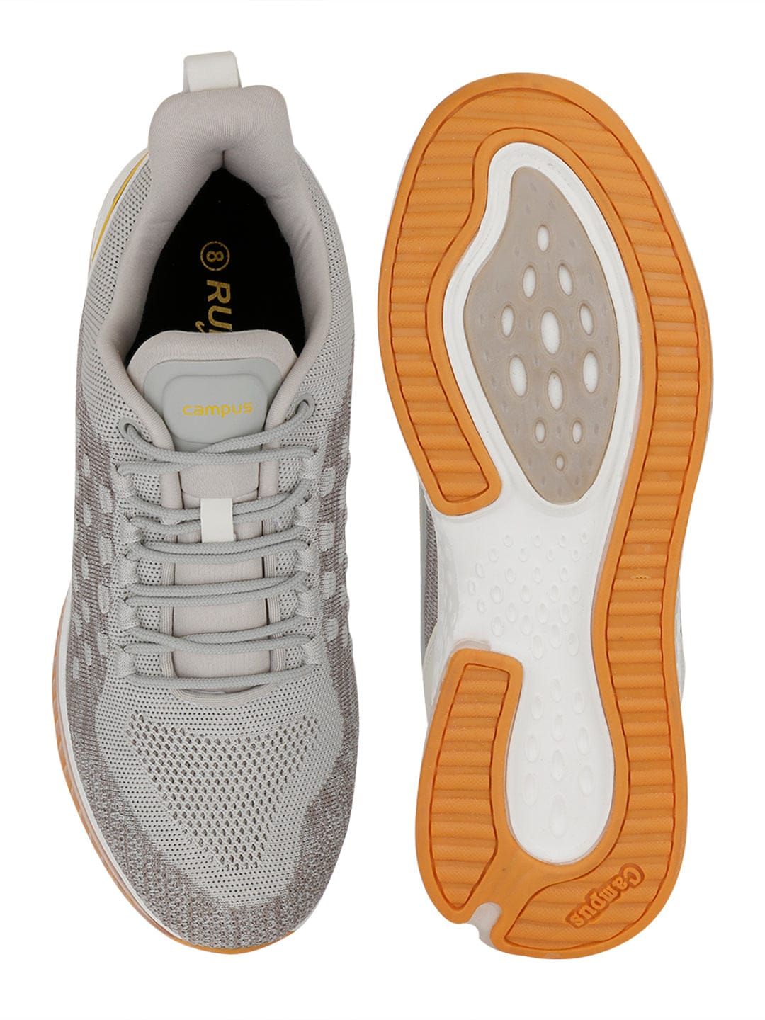 ANTHEM Grey Men's Running Shoes sold by Campus Shoes product image thumbnail 4