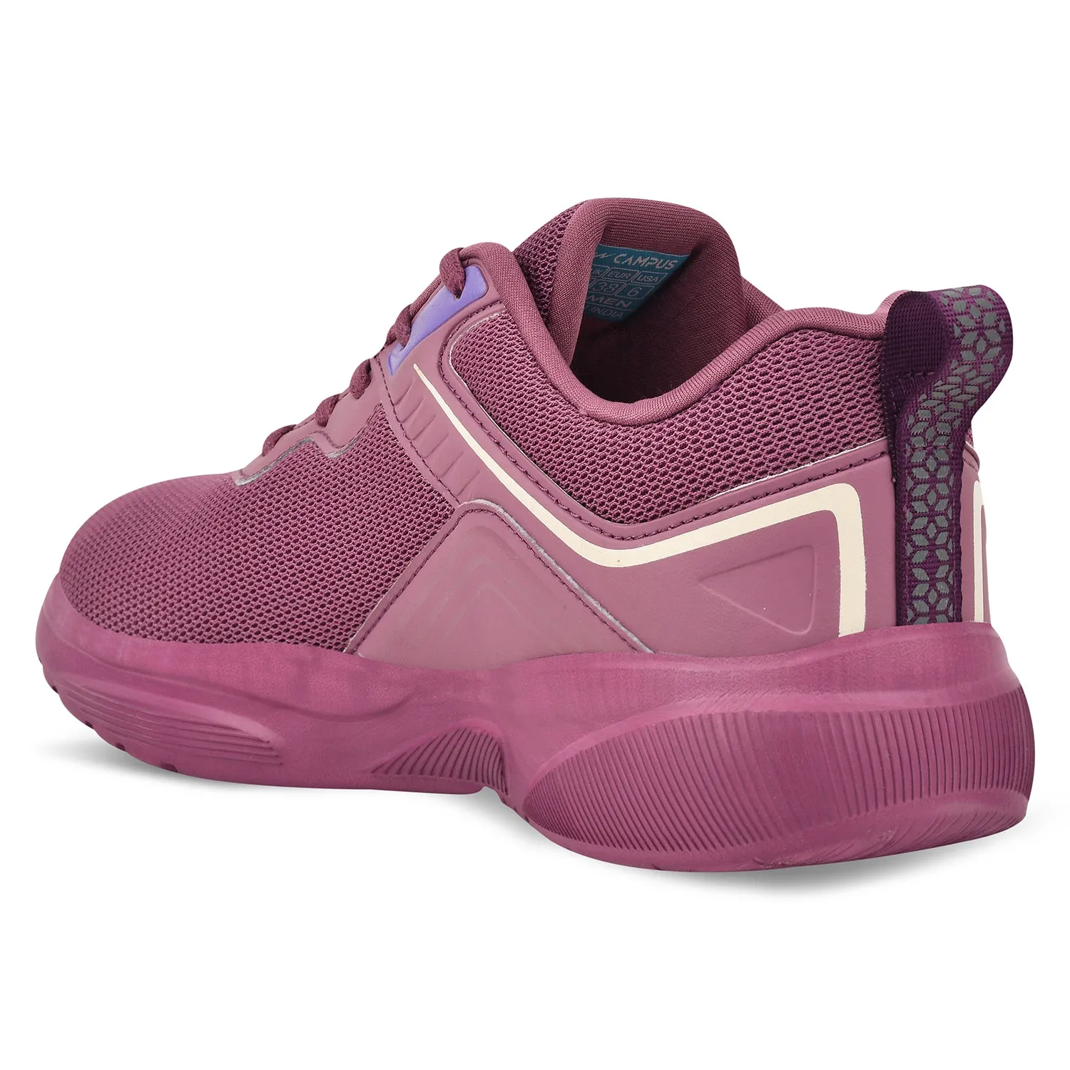 GLOSS Purple Women's Running Shoes sold by Campus Shoes product image thumbnail 3