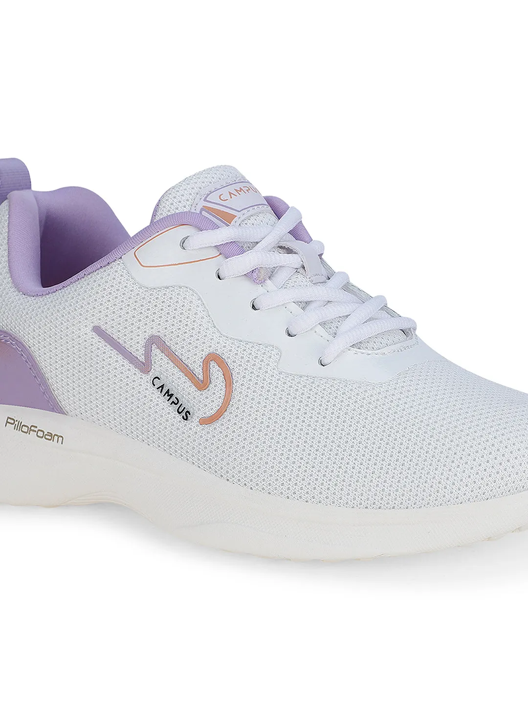CAMP PEANUT White Women's Sports Shoes sold by Campus Shoes product image thumbnail 4