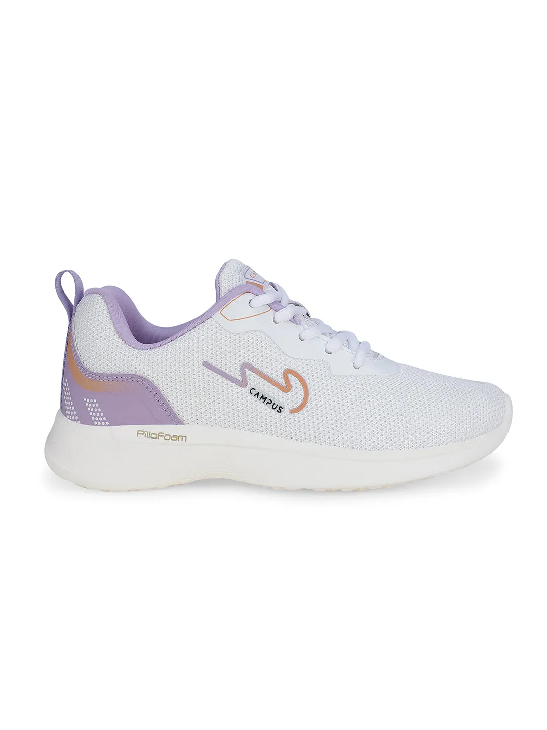 CAMP PEANUT White Women's Sports Shoes sold by Campus Shoes