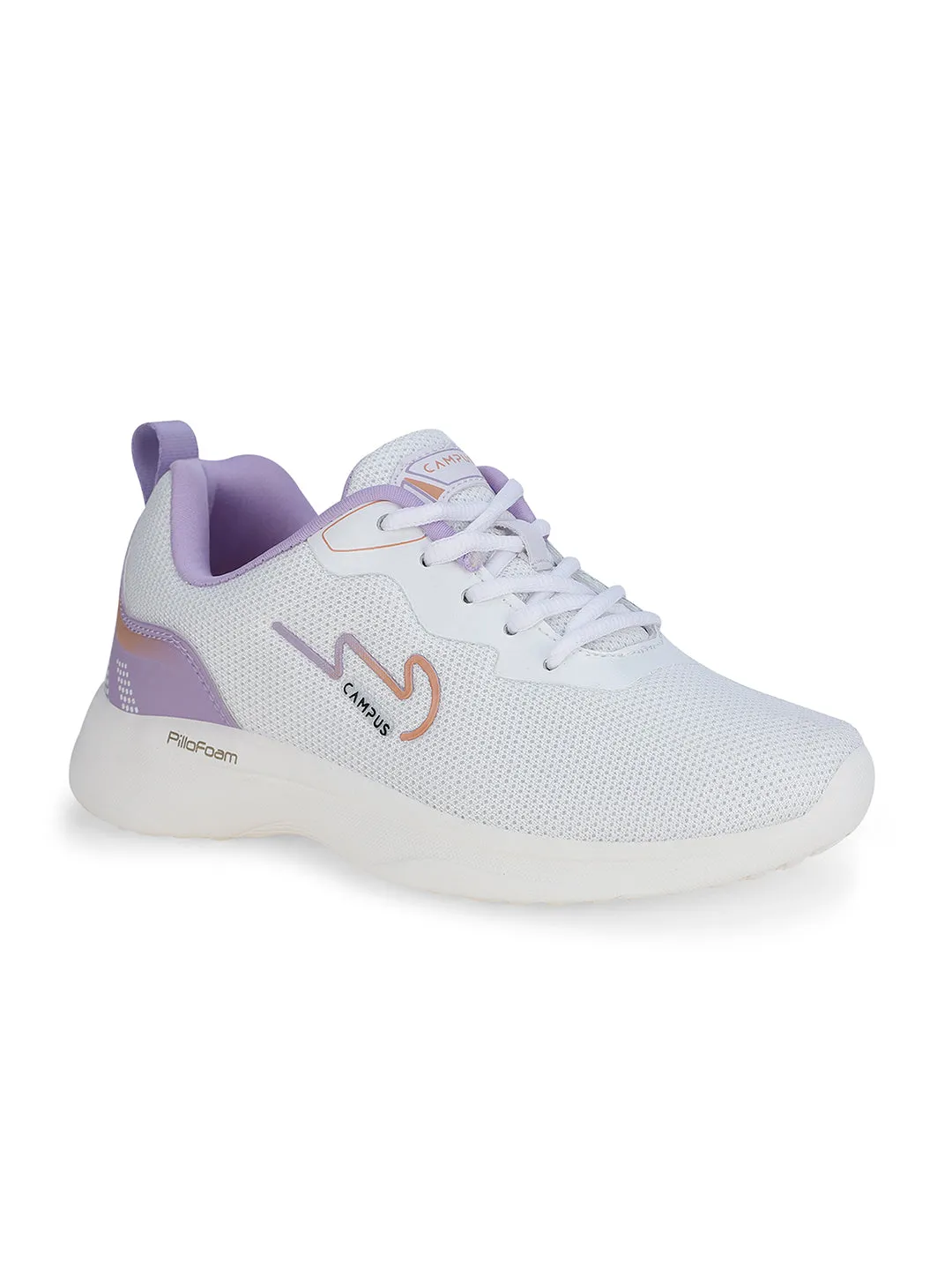 CAMP PEANUT White Women's Sports Shoes sold by Campus Shoes product image thumbnail 2