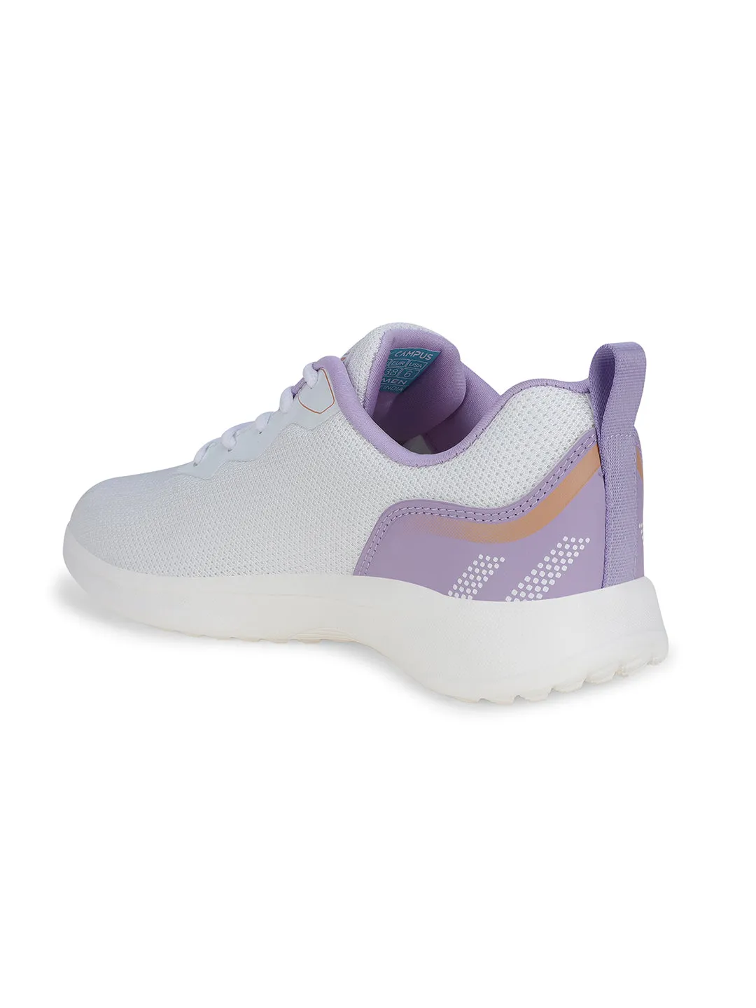 CAMP PEANUT White Women's Sports Shoes sold by Campus Shoes product image thumbnail 3