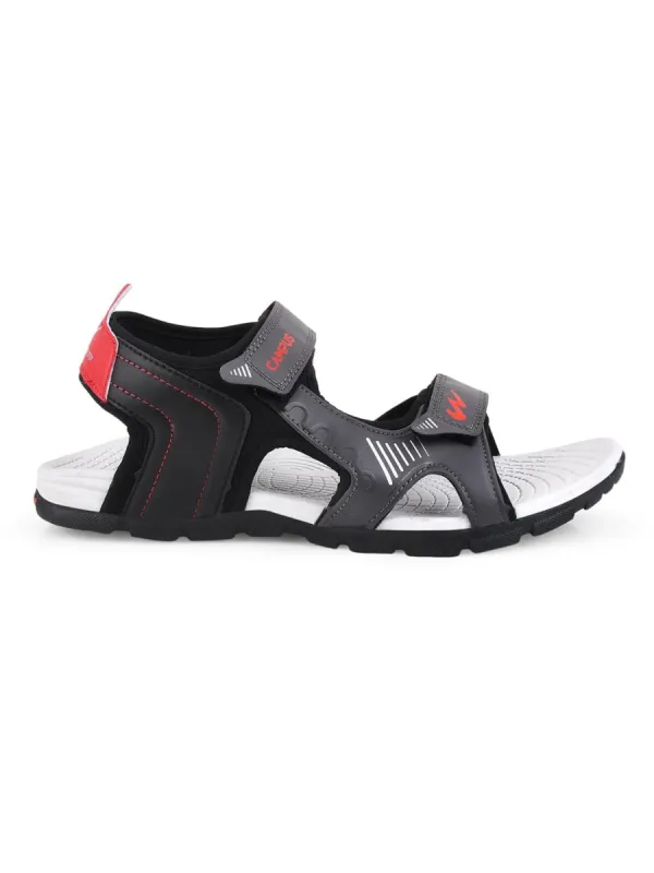 GC-22116 Black Men's Sandals sold by Campus Shoes