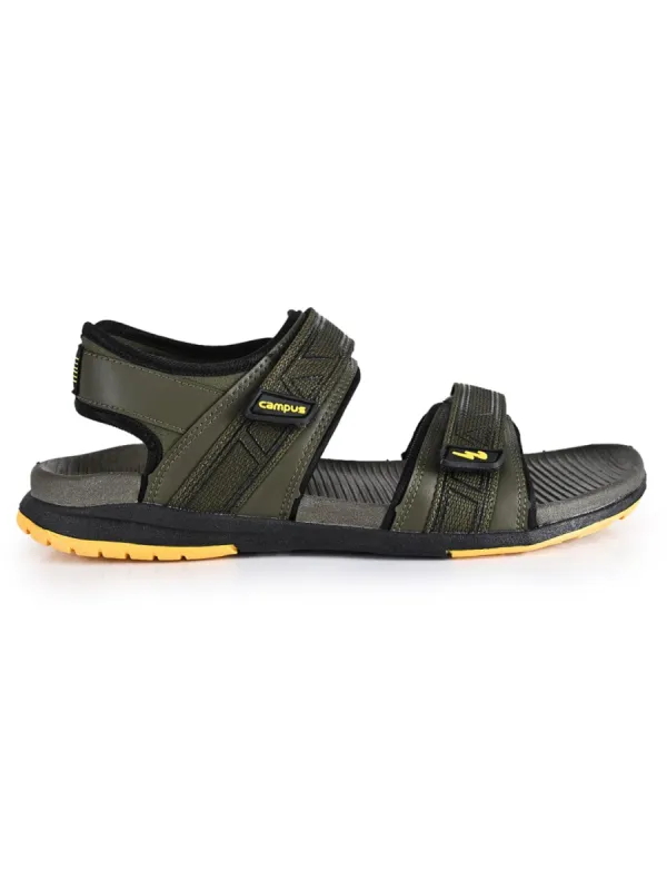 SD-071 Olive Men's Sandals sold by Campus Shoes
