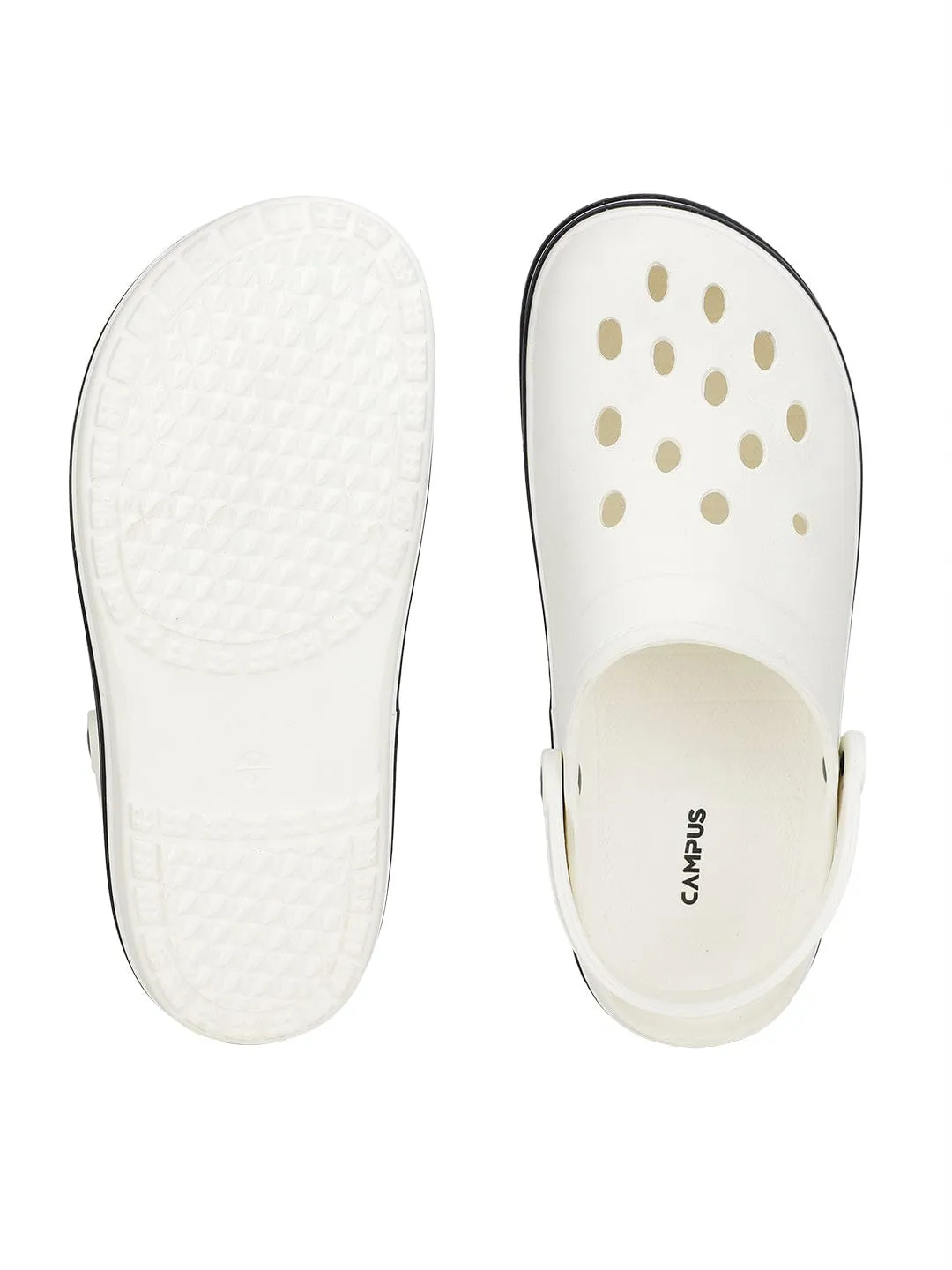 GC-4002 Off White Men's Clogs sold by Campus Shoes product image thumbnail 4