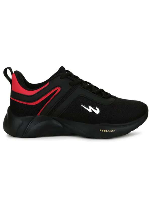 HARROW Black Men's Running Shoes sold by Campus Shoes
