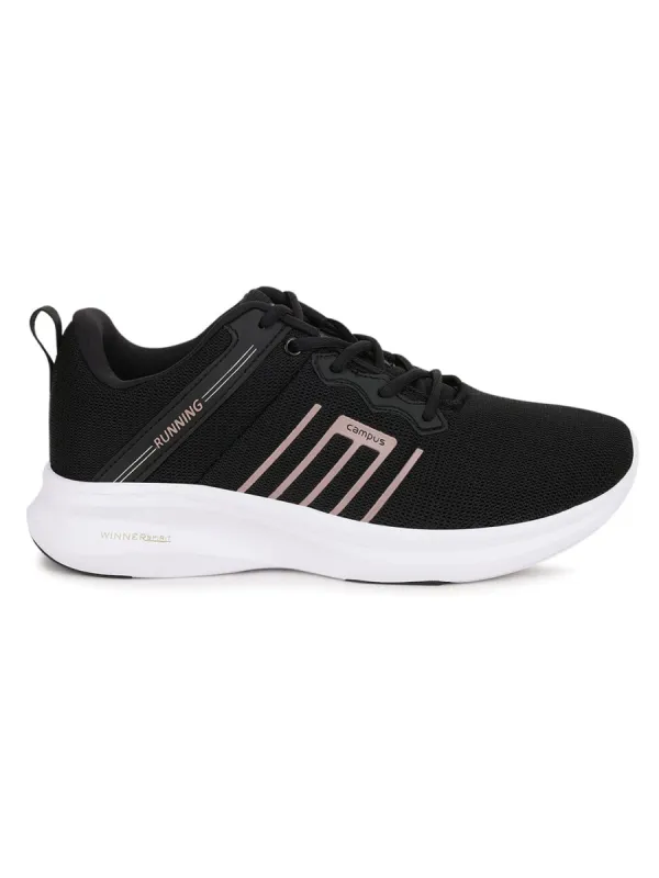 METRO Black Men's Running Shoes sold by Campus Shoes