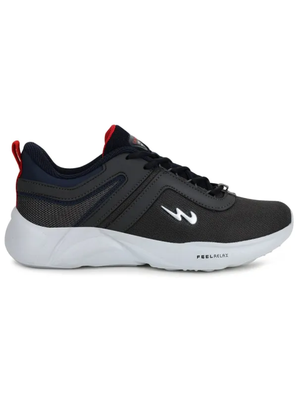 HARROW PRO Grey Men's Running Shoes sold by Campus Shoes