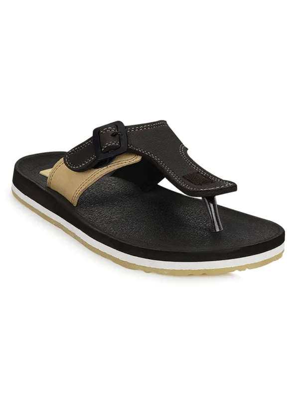 GC-1025A Brown Men's Flip Flops sold by Campus Shoes