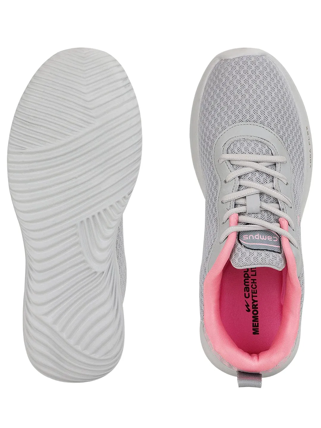 LISA N Grey Women's Casual Shoes sold by Campus Shoes product image thumbnail 4