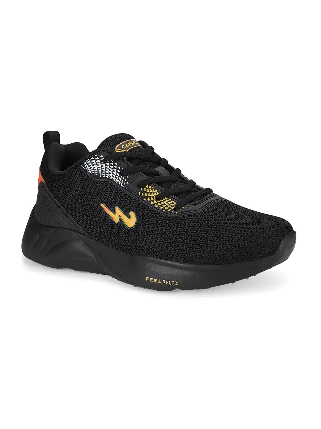 CAMP DASH Black Men's Sports Shoes sold by Campus Shoes product image thumbnail 2