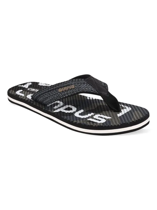GC-1003C Black Men's Flip Flop sold by Campus Shoes