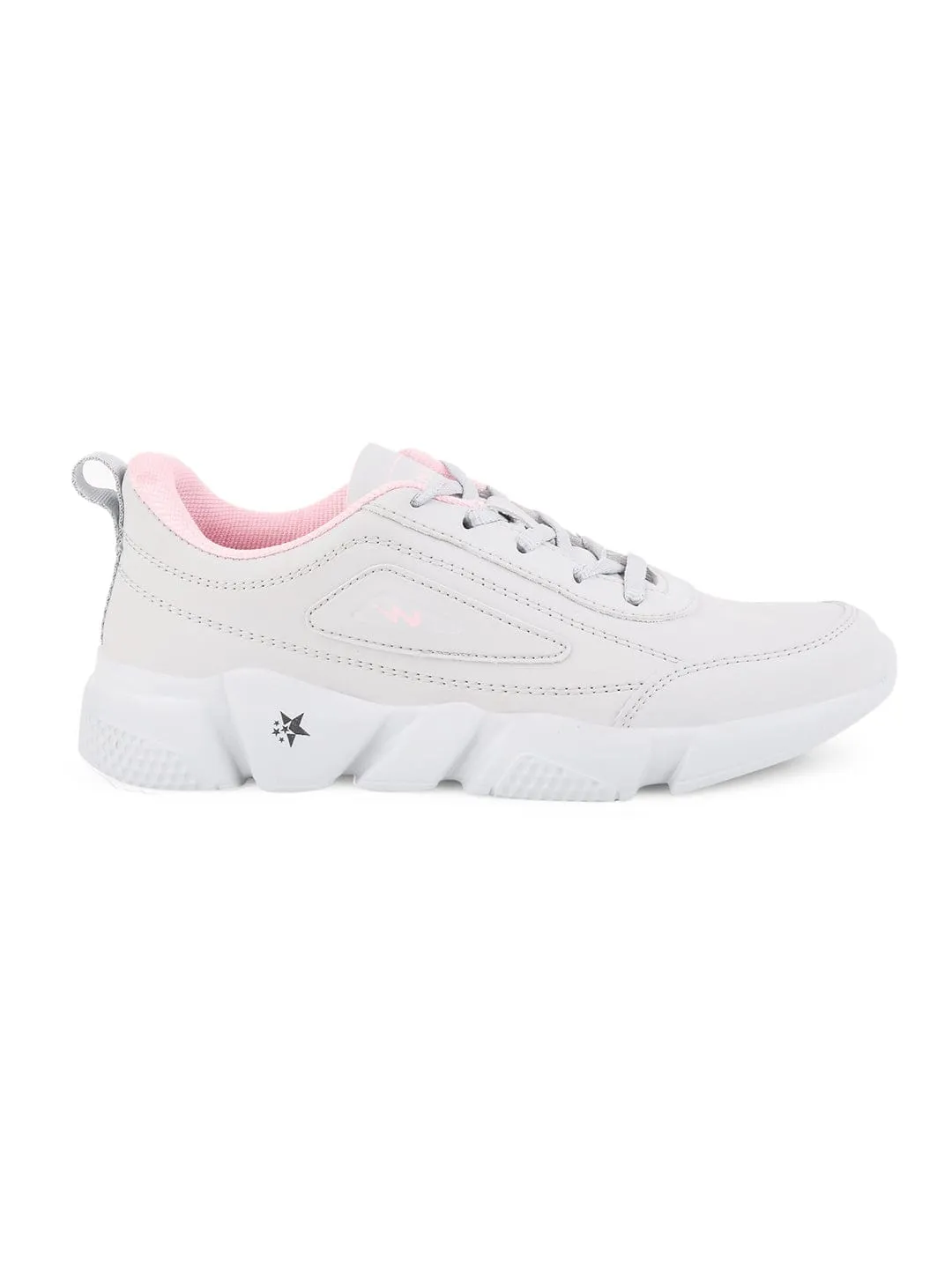 AURA Grey Women's Sneakers sold by Campus Shoes
