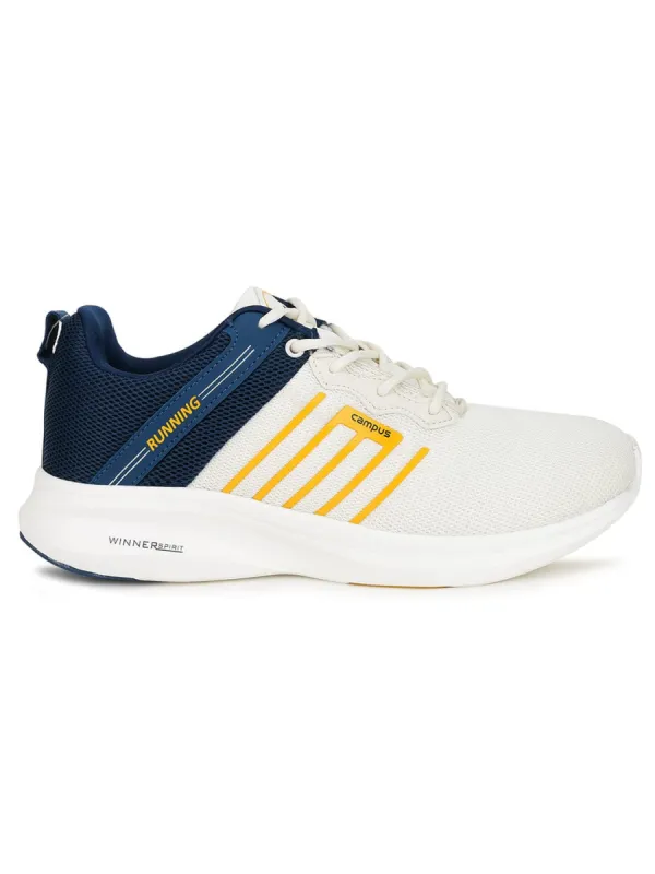 METEOR White Men's Running Shoes sold by Campus Shoes