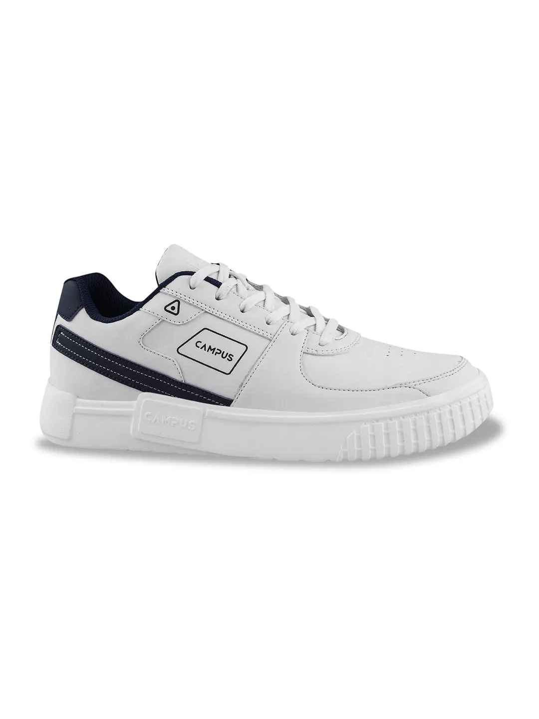 OG-10 White Men's Sneakers sold by Campus Shoes