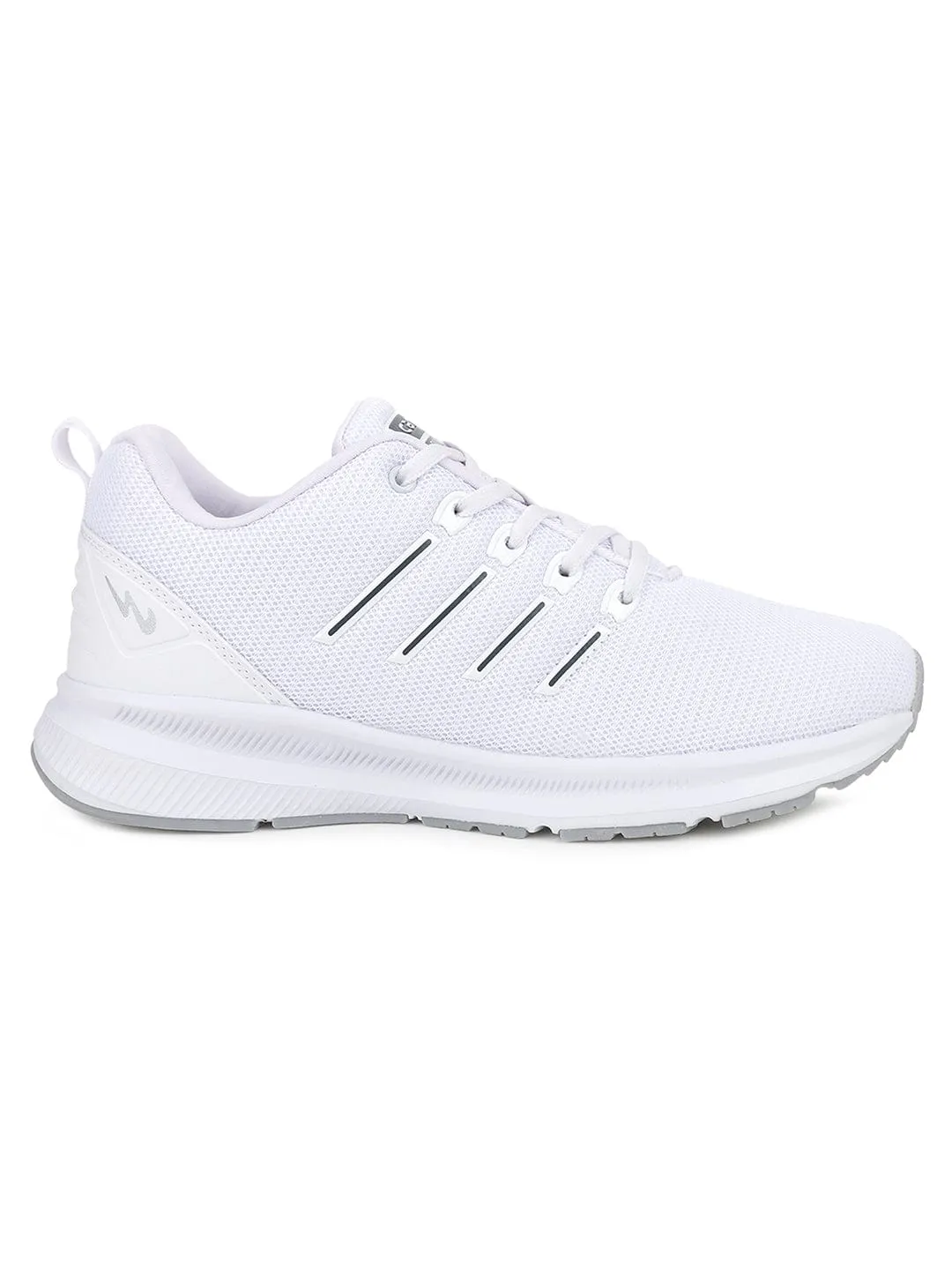 VACUM White Men's Running Shoes sold by Campus Shoes