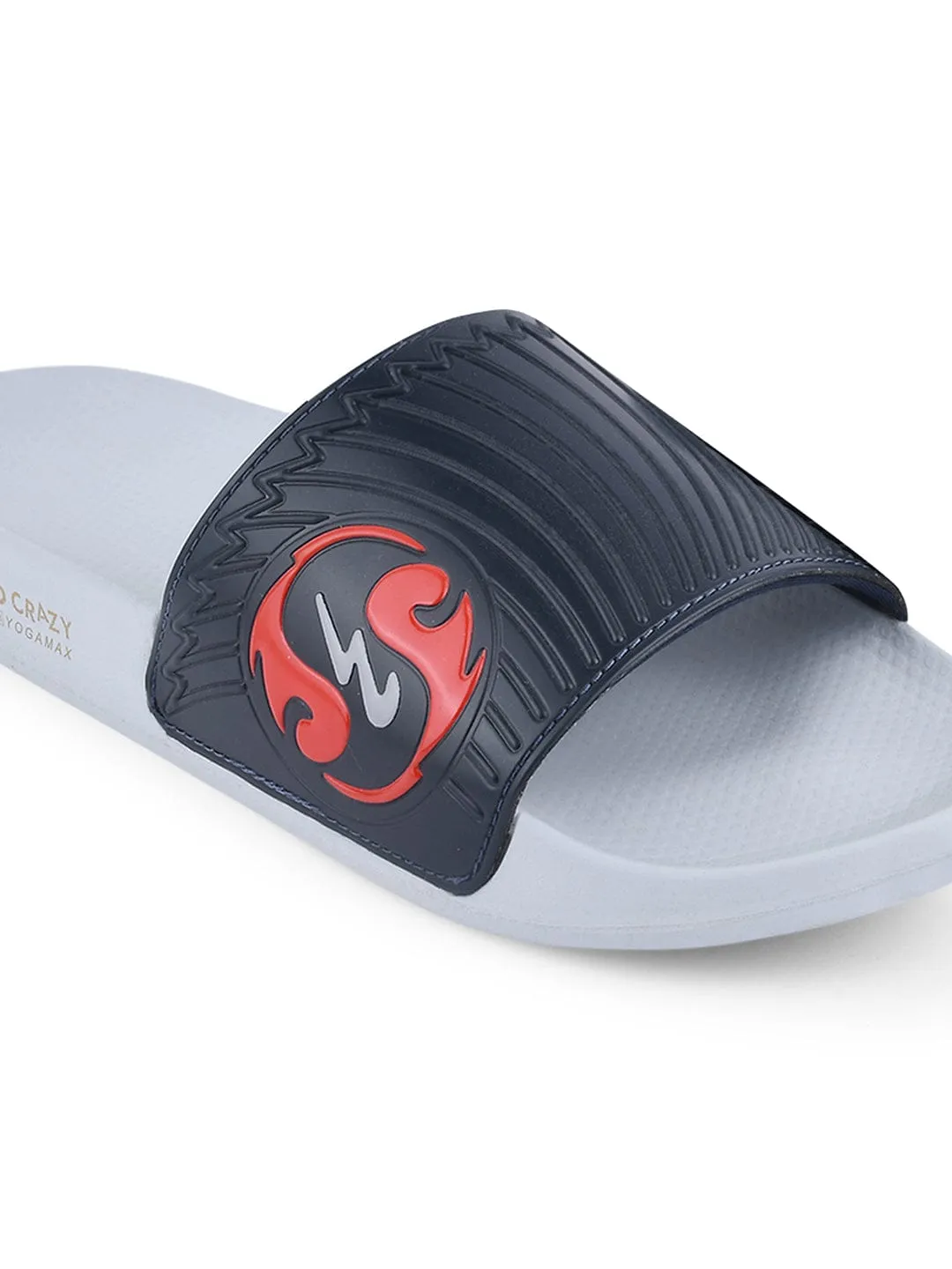SL-430 Blue Men's Slides sold by Campus Shoes product image thumbnail 5
