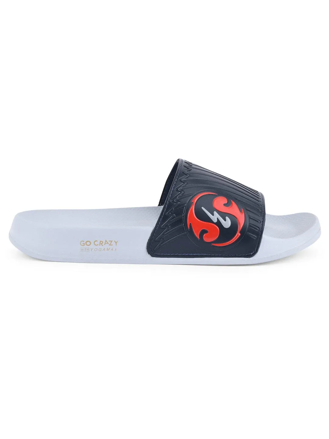 SL-430 Blue Men's Slides sold by Campus Shoes product image thumbnail 2