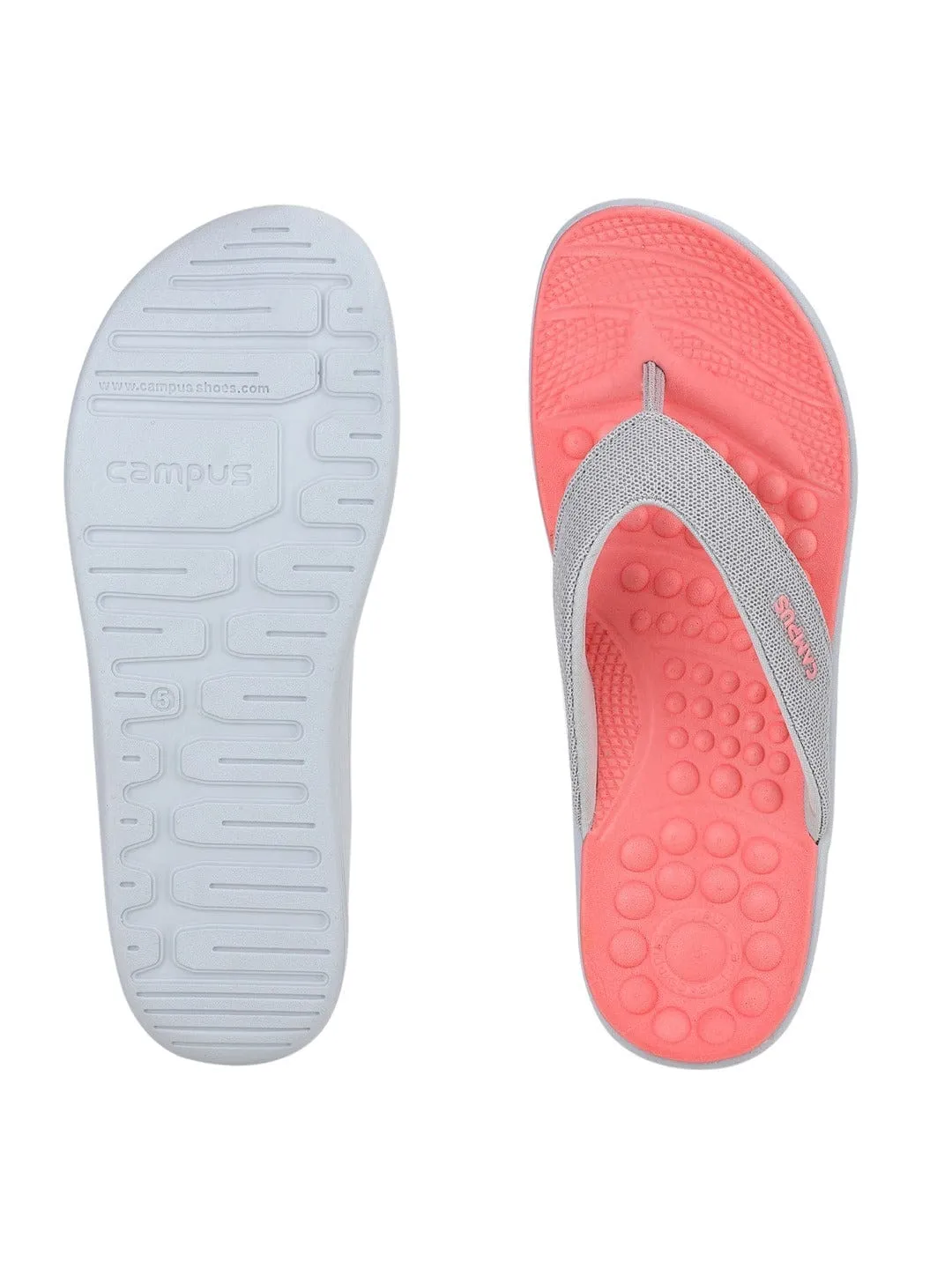 GC-SL-11L Grey Women's Flip Flops sold by Campus Shoes product image thumbnail 5
