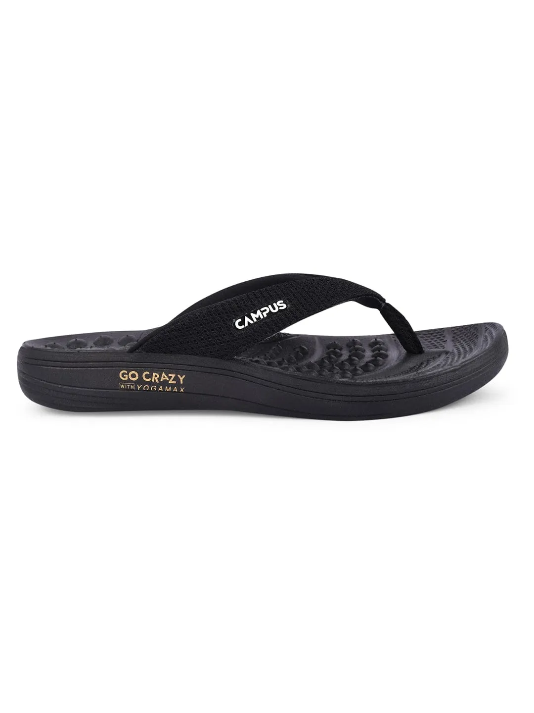 SL-411L-A Black Women's Flip Flops sold by Campus Shoes product image thumbnail 2