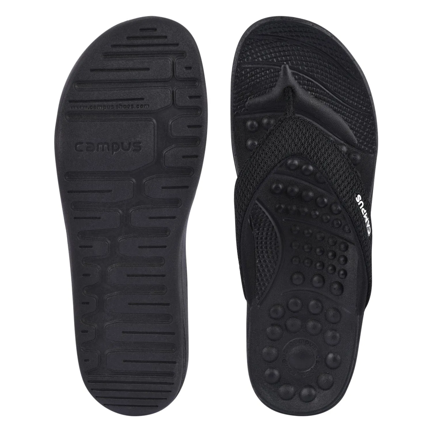 SL-411L-A Black Women's Flip Flops sold by Campus Shoes product image thumbnail 4