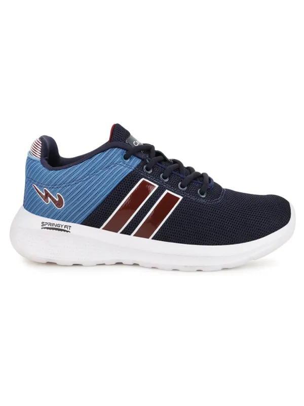 FIO Blue Men's Running Shoes sold by Campus Shoes
