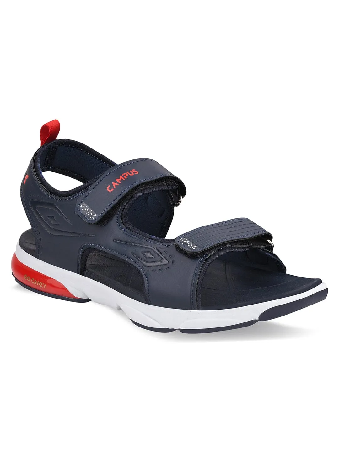 GC-2221 Navy Men's Sandals sold by Campus Shoes product image thumbnail 2