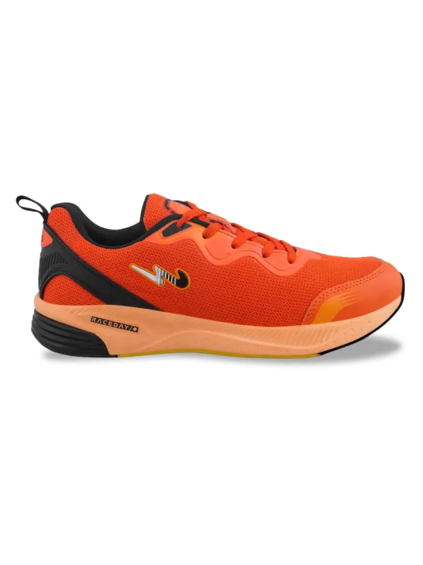 FANSHOE-2 Orange Men's Running Shoes sold by Campus Shoes
