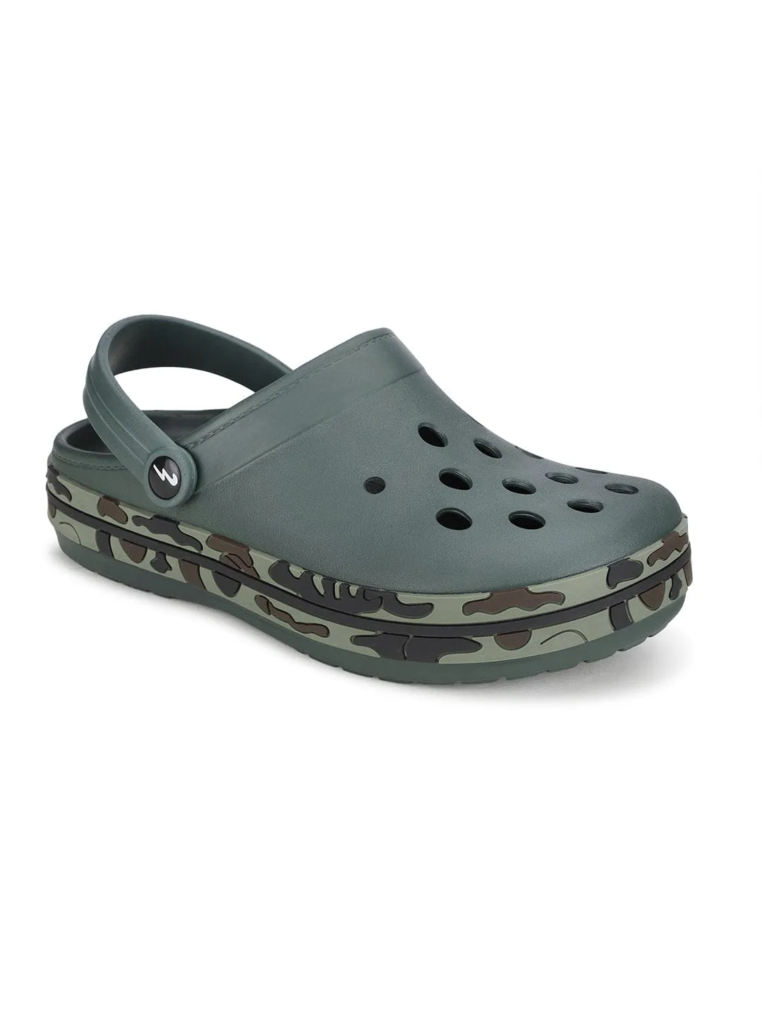 GC-4001 Olive Men's Clogs sold by Campus Shoes product image thumbnail 2