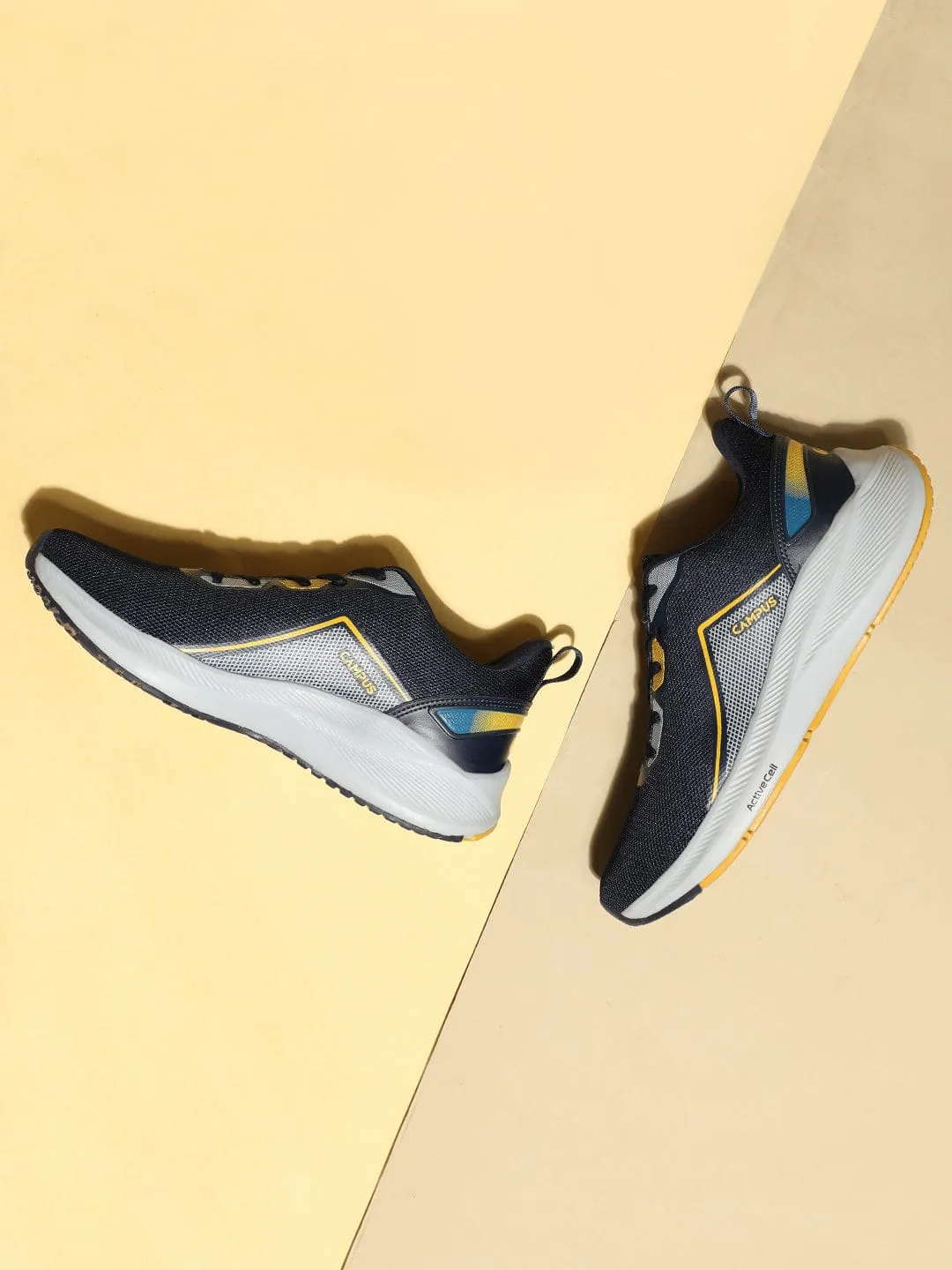 CAMP PISTON Blue Men's Running Shoes sold by Campus Shoes product image thumbnail 5