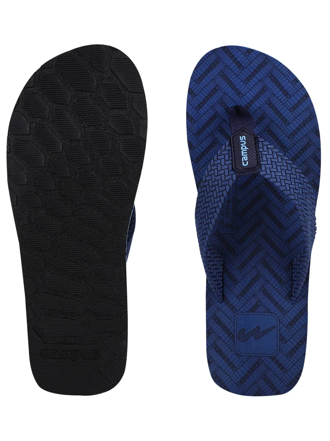 GC-1006B Blue Men's Flip Flops sold by Campus Shoes product image thumbnail 4