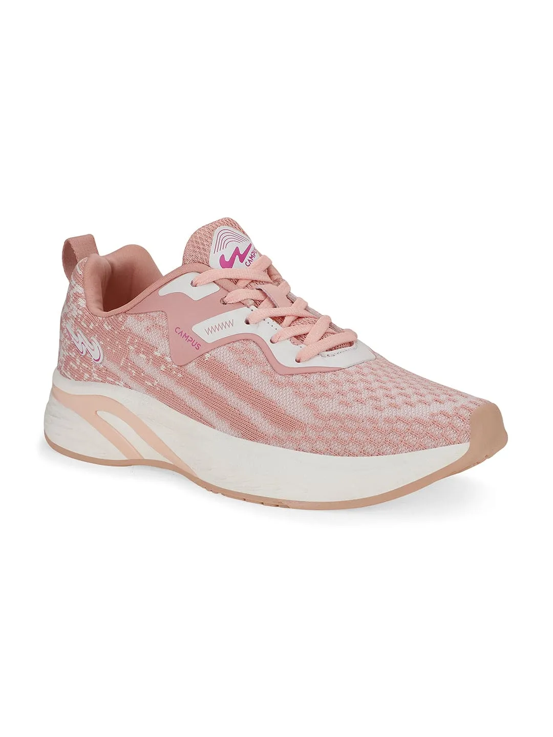 DRAPE Pink Women's Sports Shoes sold by Campus Shoes product image thumbnail 2