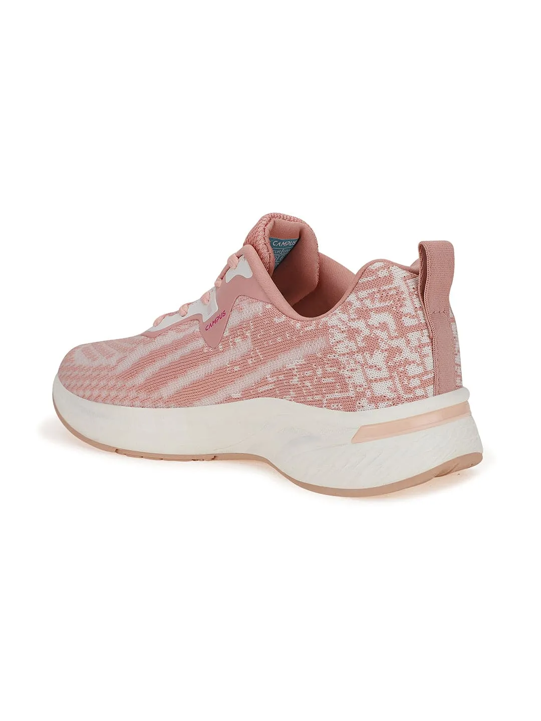 DRAPE Pink Women's Sports Shoes sold by Campus Shoes product image thumbnail 3