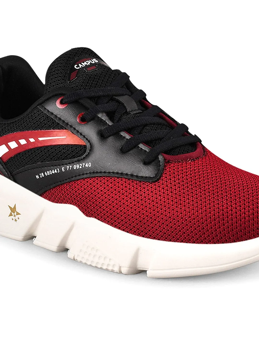 CAMP-GLAM Maroon Women's Sneakers sold by Campus Shoes product image thumbnail 5