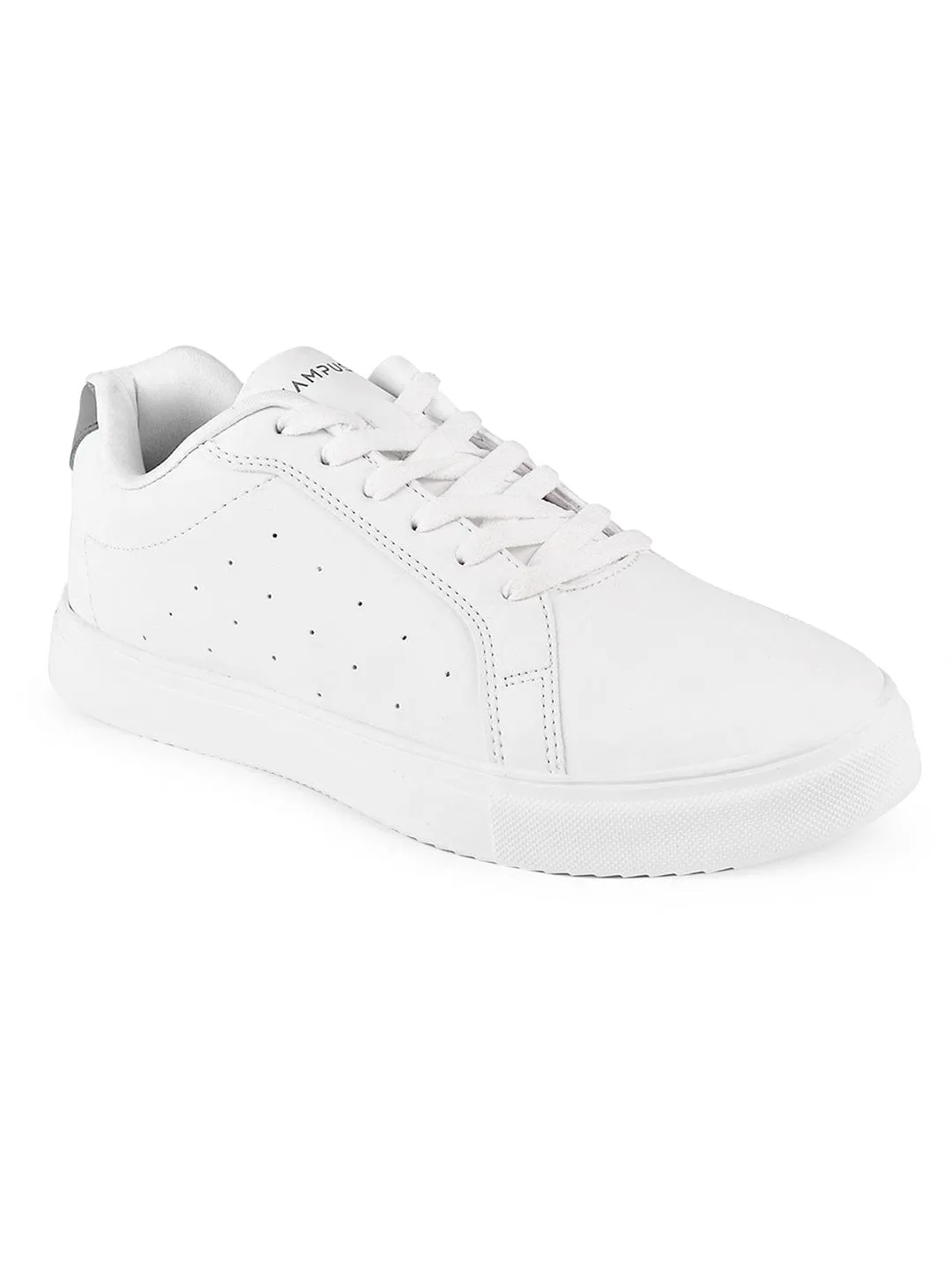 CAMP JAVIER White Men's Sneakers sold by Campus Shoes product image thumbnail 2