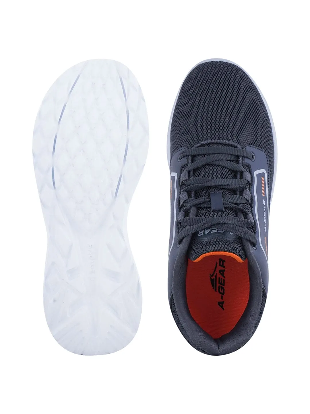 AGR-010 Grey Men's Sports Shoes sold by Campus Shoes product image thumbnail 4
