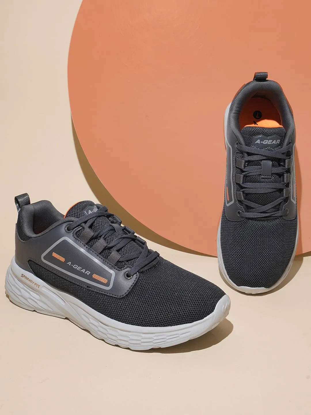 AGR-010 Grey Men's Sports Shoes sold by Campus Shoes product image thumbnail 5