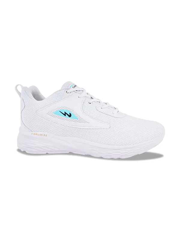 CAMP DEAN White Men's Running Shoes sold by Campus Shoes