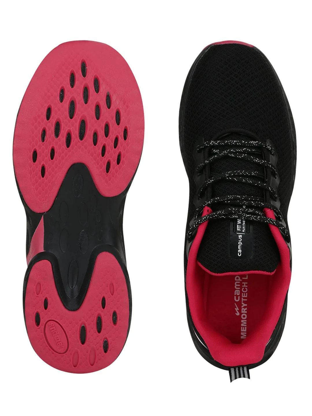 ALICE Black Women's Running Shoes sold by Campus Shoes product image thumbnail 4