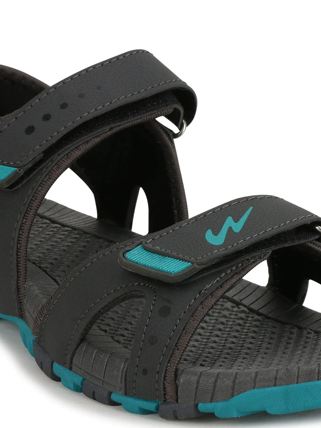 JOY Grey Men's Sandals sold by Campus Shoes product image thumbnail 5