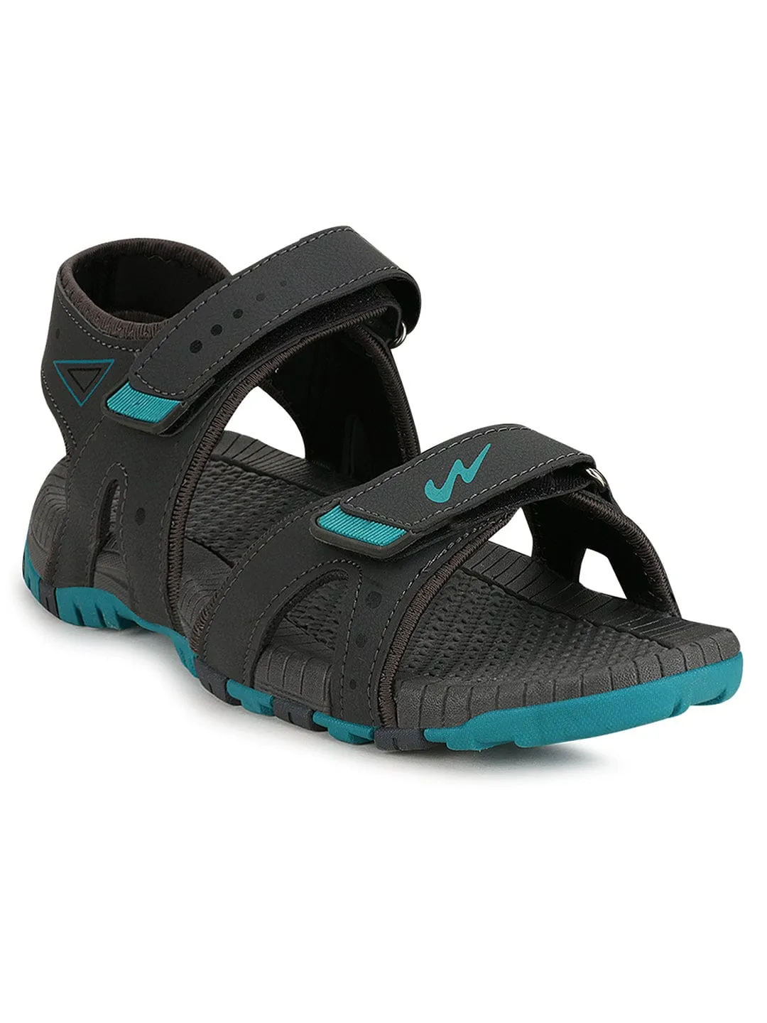 JOY Grey Men's Sandals sold by Campus Shoes product image thumbnail 2