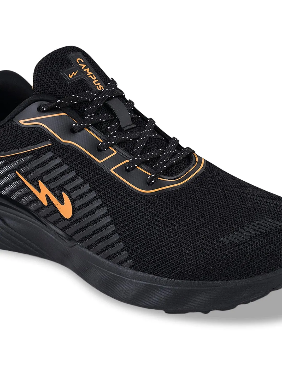 VINCENT Black Men's Sports Shoes sold by Campus Shoes product image thumbnail 5